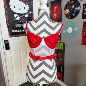 lingerie lace tank top